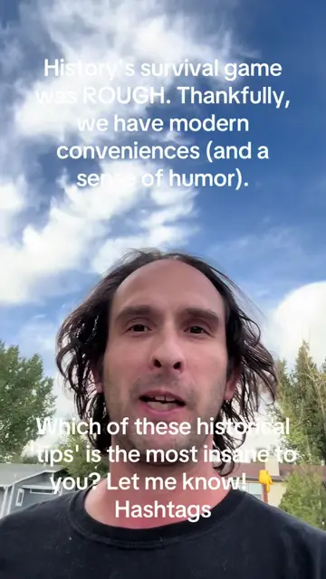 Survival skills from history? You're gonna need a sense of humor. 😂 The crazies