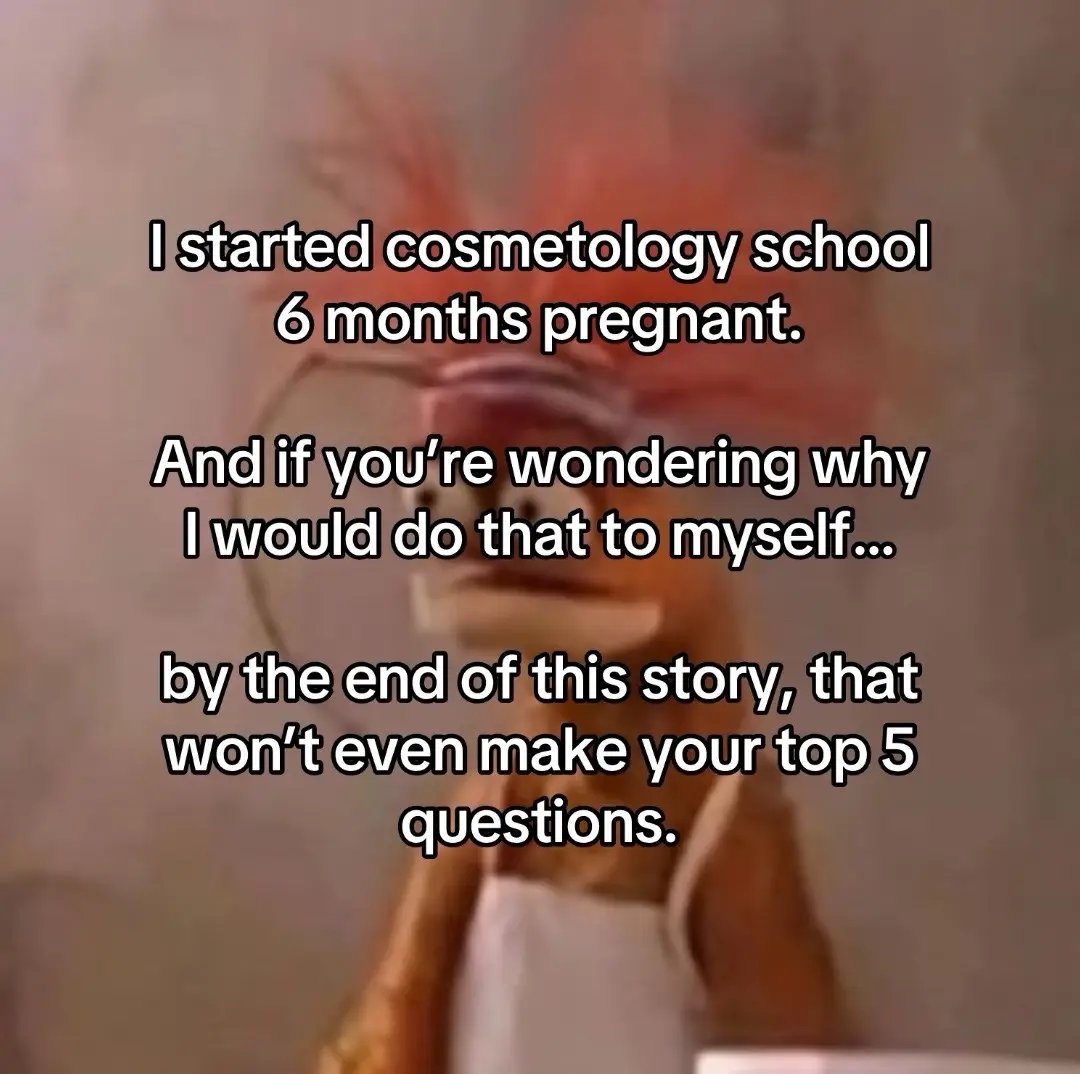 And this is only how I got through cosmetology school. We haven’t even made it t