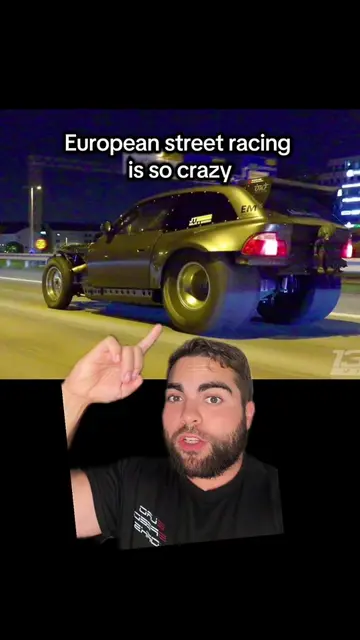 The Stockholm open is europes craziest underground street racing meet #racing #b