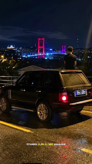 İstanbul Köprüsü arabanın tepesinde fotoğraf nasıl yapılır? İstanbul Köprüsü pop