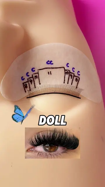3 lash maps. 3 totally different vibes. 👀✨ 🦊 Fox Eye — lifted & sultry 🎀 Doll