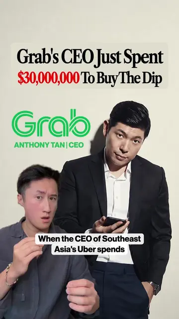 Grab's CEO just bought $30 million of $GRAB at $2.89 a share, after the stock fe