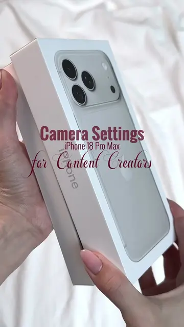 Save this before filming your next video ✨🫶 #iPhone18ProMax #iPhoneTips #Camera