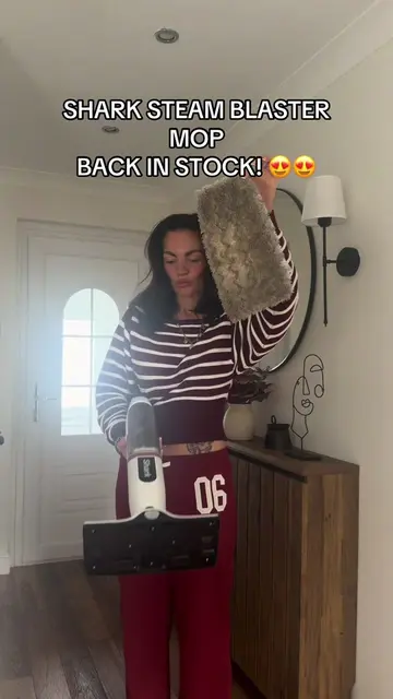 38% OFF and back in stock!!! RUN 😍😍😍 #sharkclean #sharkmop #steammop #cleanho