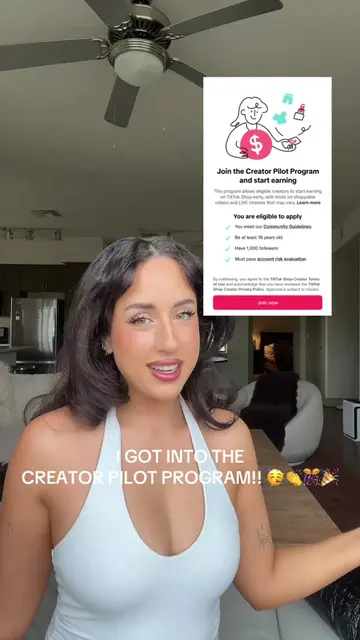 I GOT IN!! soooo excited to start this journey !!! #creatorpilotprogram #tiktoks