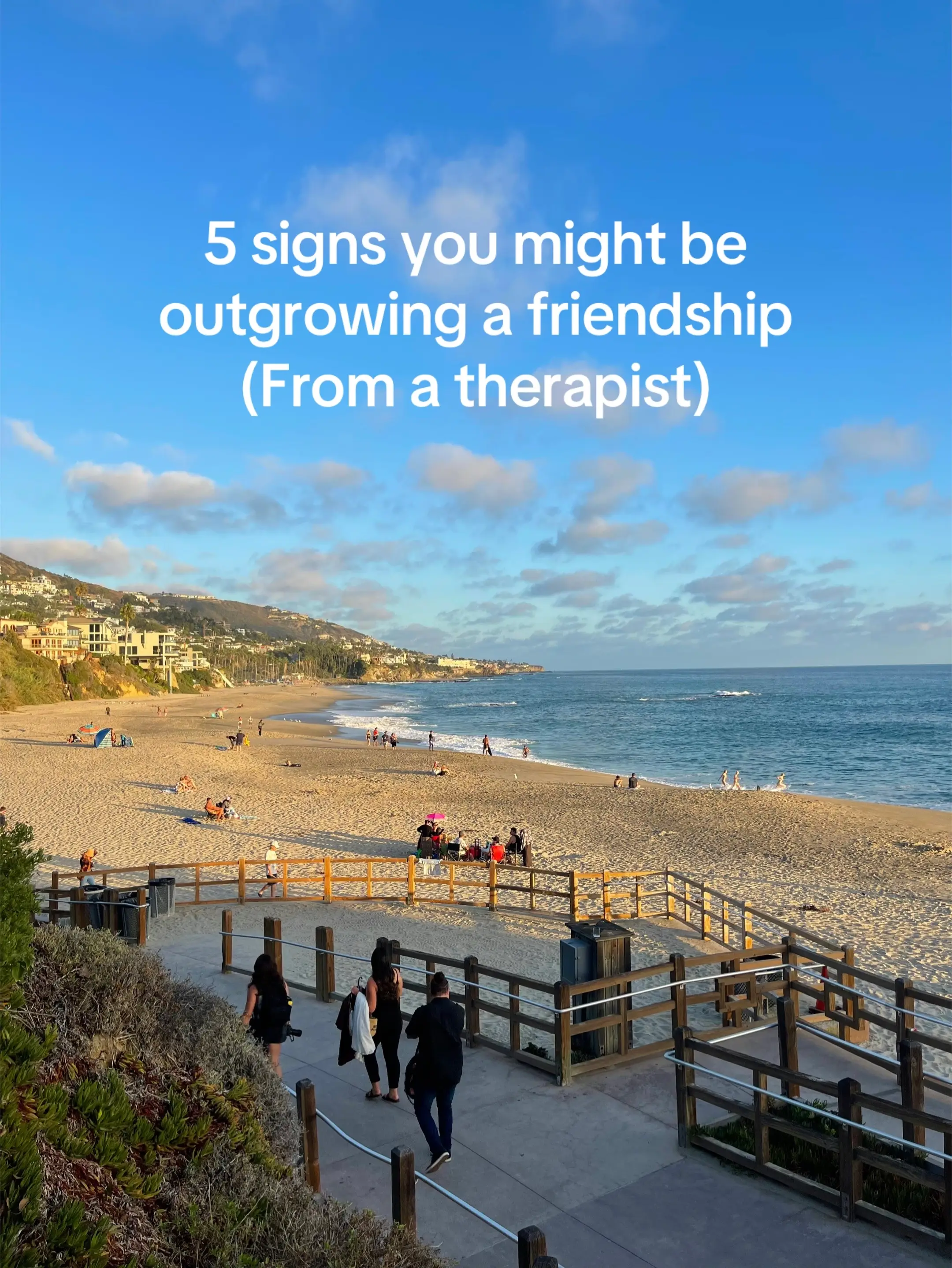 Outgrowing a friendship does not always mean there was a big falling out. Someti