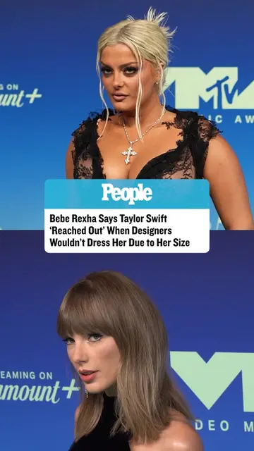 #BebeRexha is opening up about #TaylorSwift’s support after designers refused to