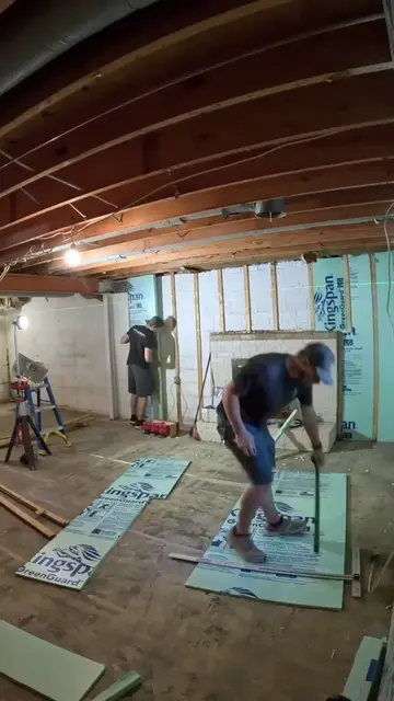 Walls, soffits, new closets, and more—the framing stage is where a basement reno