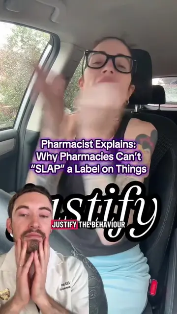 Why do pharmacies not “slap” labels on things? Let’s review what happens at a ph