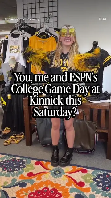 The Hawkeyes are on FIRE and ESPN Game Day is returning to Iowa City for the fir