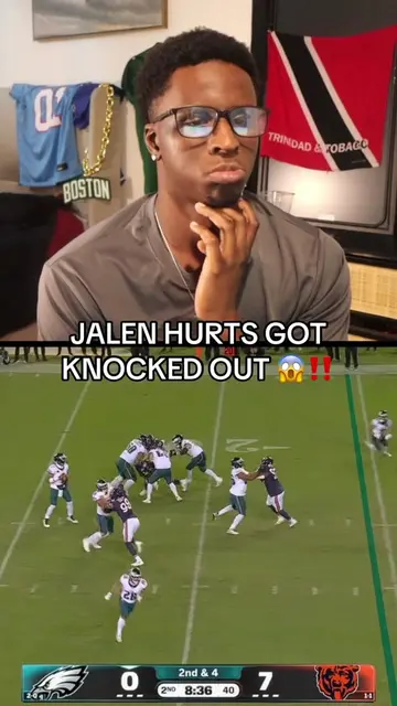 OFF WITH HIS HEAD  #chicago #bears #bighit #jalenhurts #nfl 