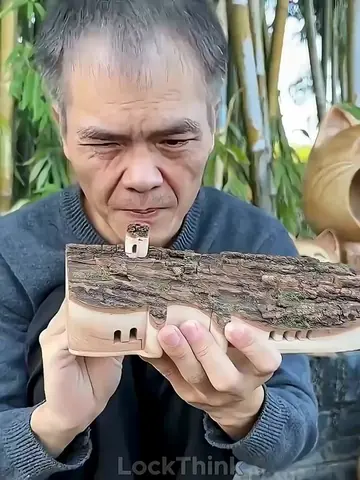 Grandpa’s Art 🪵😮