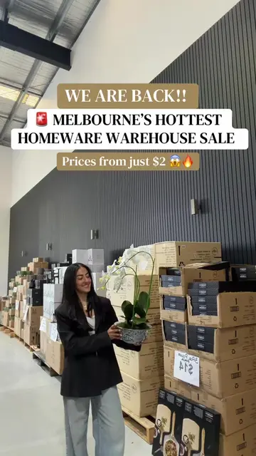 🚨 BROADMEADOWS — WE’RE BACK FOR THE FINAL WEEK! 👀🛍️ The Homeware & More wareh