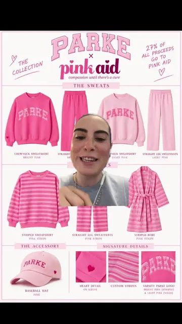 PARKE X PINKAID MOCK LINESHEET BASED ON TEASERS!!!! 🩷🩷🩷 Comment or dm me for 