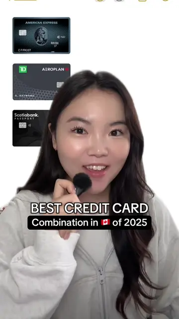 BEST CREDIT CARD COMBO OF 2025 🇨🇦💳🤩 #creditcardpoints (free guide linked in 