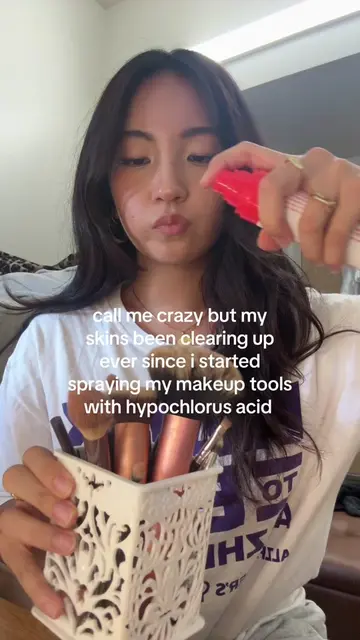 A lifehack you didn’t know you needed ✨ #skincare #koreanskincare #hypochlorousa