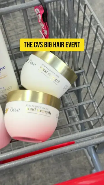 Stock up on your favorite Dove and Shea Moisture hair products at CVS and save u