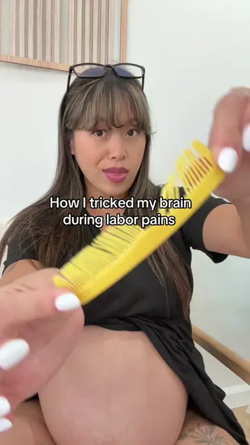 #birthingcomb #laboranddelivery #contractions #mamanatural #pregnant 