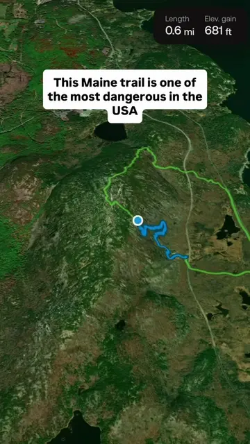 This Maine trail is one of the most dangerous in the USA… which apparently trans