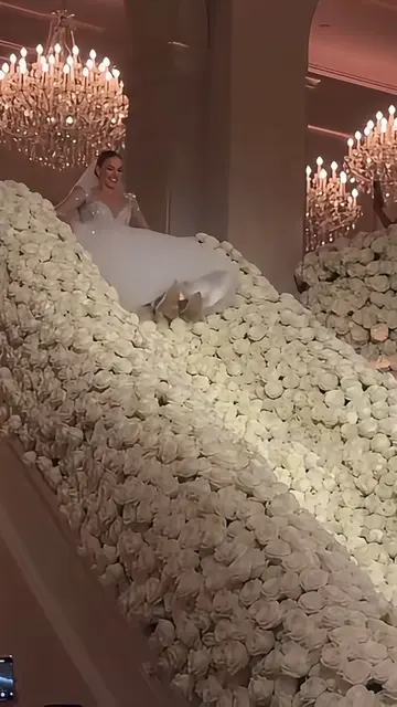 👰‍♀️✨El maquillaje de novia más lujoso que verás hoy, búscalo Vestido de novia 
