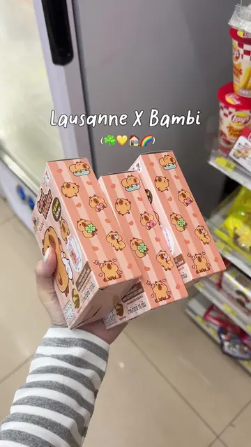 เจอแล้วต้องหยิบเท่านั้นนน Lausanne X Bambi คอลแลปนี้คิ้วท์มากกก 🍫✨ #โลซานเวเฟอร