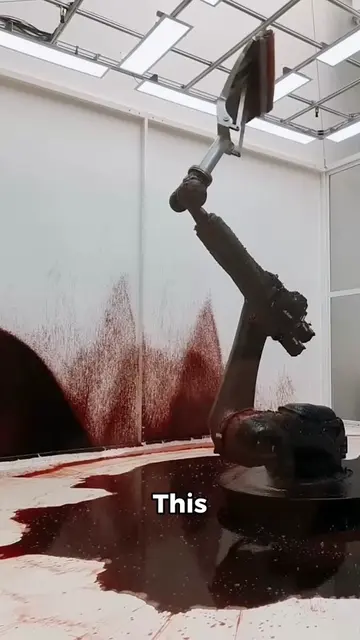 The Saddest Robot Artwork Ever Made 😢