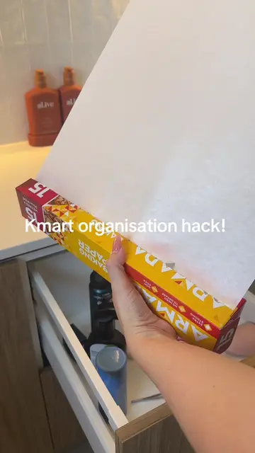 Little Kmart organisation hack today!  How to get the perfect containers for you