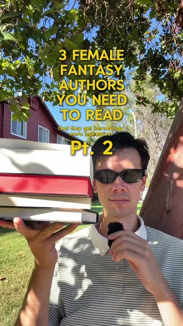 Three amazing female fantasy authors that you need to read. #BookTok #bookrecs #