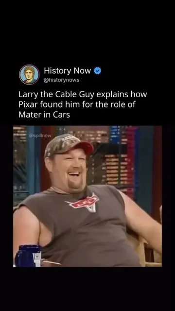 Before he became the voice of one of Pixar’s most beloved characters, Larry the 