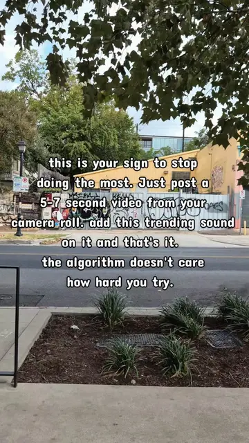 stop overthinking this. use a b roll video from your camera roll.  trim it to 5-
