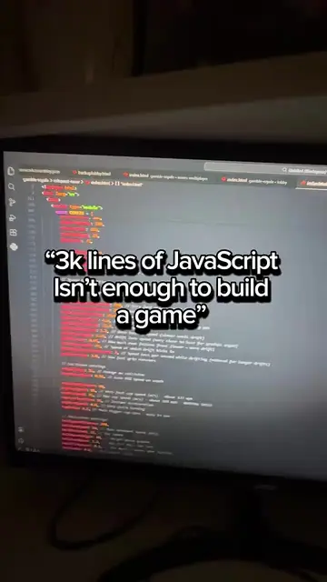 Building a 3D car game with only 3k lines of JavaScript #foryoupage  #coding #ja