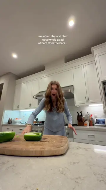 perhaps a salad, perhaps NOT. #gurwm #nightout #cookwithme #cookingfail #Vlog 