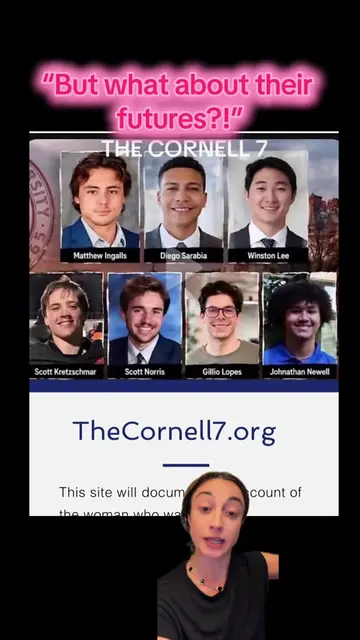 Websites such as TheCornell7.Org and CornellSeven.Com holding these boys account