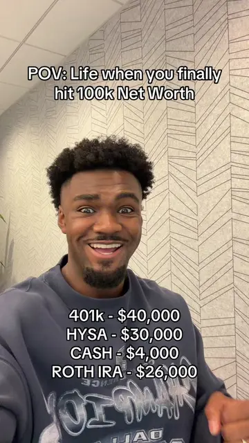 That first 100k hits different 😤 #networth #financialliteracy #investing #Ad #E