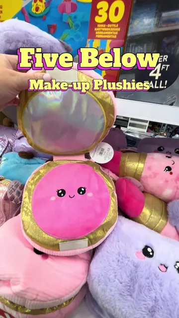 The cutest girly, makeup plushies @Five Below #girlytok #girly #girlythings #fiv