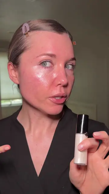 inspired by @Anna Annora 🩷 using the @Armani beauty aqua highlighter in the sha