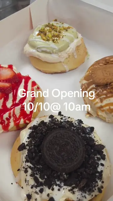 A little peek at some of the flavors coming to B Swirl Co., our new gourmet cinn