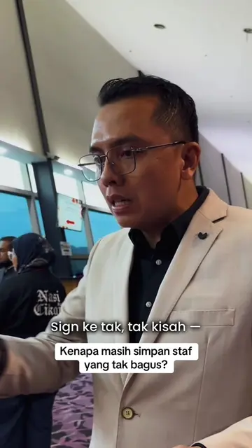 Kenapa masih simpan staf yang tak bagus? #AmazingCEO #AmazingFounder #RaiseYourB