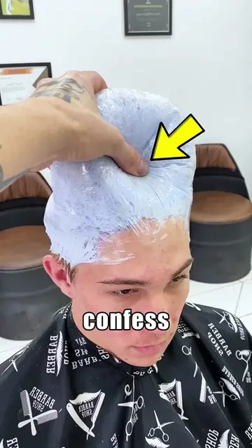 This guy got a wild makeover to impress his crush at school...🥺🖍️   #tiktokmil