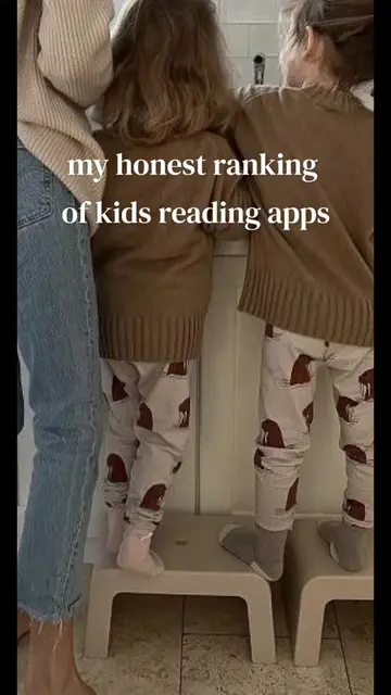 sharing the reading apps that actually helped my kids the most #momtok #parentin