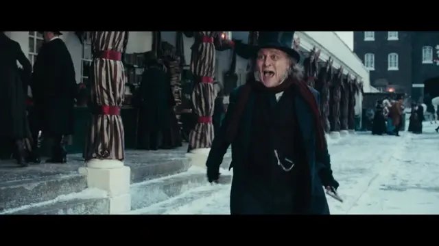 Think you know his story? Think again. Johnny Depp is Ebenezer Scrooge. 🤯 The s