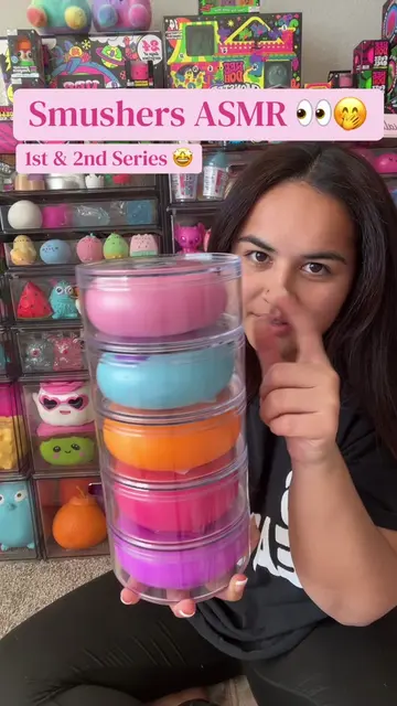 The squish on these are the BEST!!! 🤭 #squishy #smushers #squishyasmr #asmr #sm