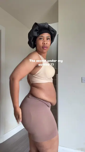The secret under the outfit High waisted shaping shorts for that smooth, support