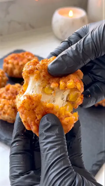 Crispy Cheesy Corn Balls 🌽🧀🔥
