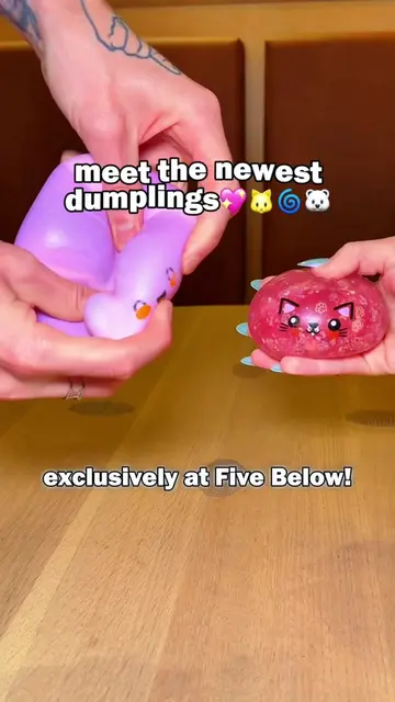 rise to the occasion and find these all new dumplings, only at Five Below! NEW m
