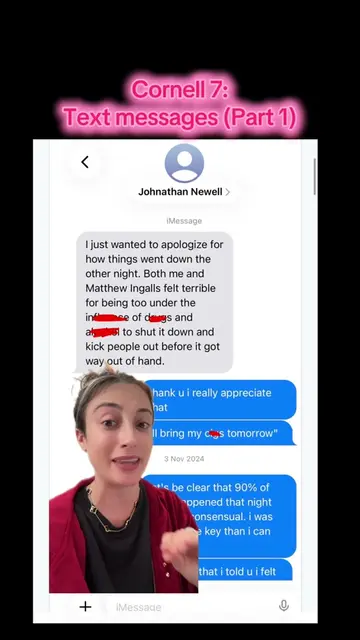 (Part 1)The New York Times presented alleged text messages between Jane Doe and 