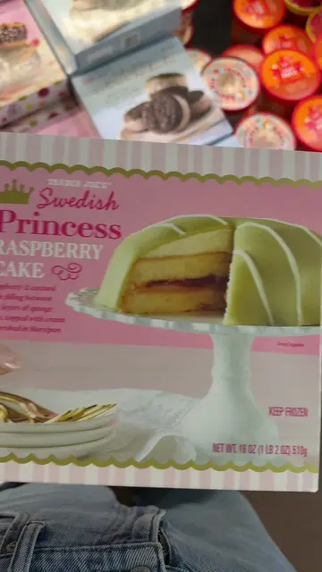 finding the new trader joe’s princess cake 👑🎂🤭 #traderjoes #princesscake #cak