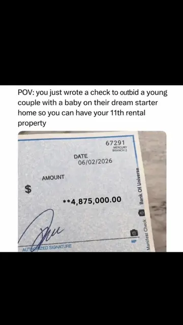 Must be nice . . . #housingmarket #costofliving #boomer #firsttimehomebuyer 