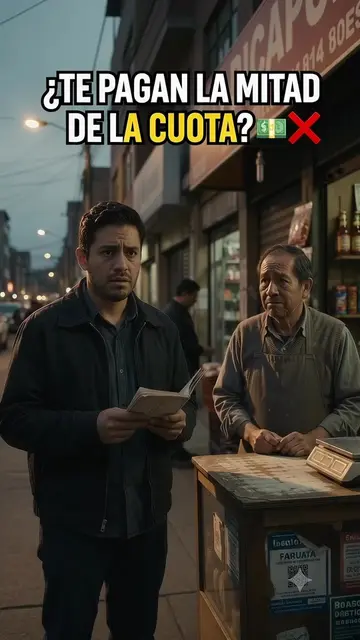 ¿Vas a cobrar y tu cliente solo tiene la mitad de la cuota, o te entrega dinero 