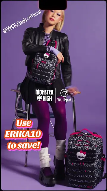 🖤💗 MONSTER HIGH x WOLFpak IS OUT NOW! 💀⚡ This LIMITED EDITION collection is s
